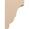 Ekena Millwork 8"W x 16"D x 24"H Classic Asheboro Rough Cedar Woodgrain TimberThane Corbel, Primed Tan CORUR08X16X24ASHRCPR - alternate 2